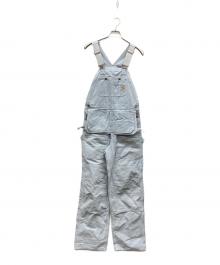 CarHartt（カーハート）の古着「ワークコットンオーバオール」｜スカイブルー