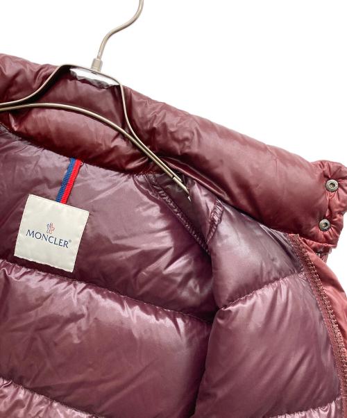 MONCLER（モンクレール）MONCLER (モンクレール) ダウンジャケット レッド サイズ:1の古着・服飾アイテム