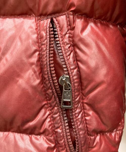 MONCLER（モンクレール）MONCLER (モンクレール) ダウンジャケット レッド サイズ:1の古着・服飾アイテム