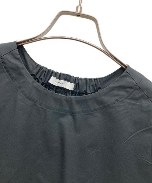 ASTRAET（アストラット）ASTRAET (アストラット) サークルデザインブラウス ブラック サイズ:なしの古着・服飾アイテム
