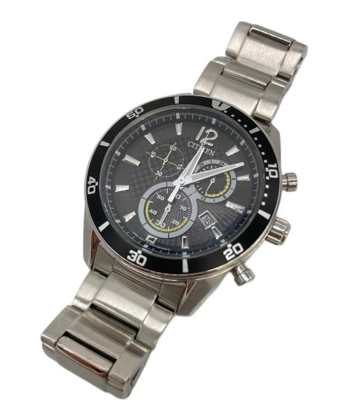 CITIZEN（シチズン）CITIZEN (シチズン) クロノグラフ シルバーの古着・服飾アイテム