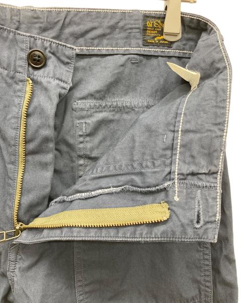 orSlow（オアスロウ）orSlow (オアスロウ) ワークパンツ ネイビー サイズ:1の古着・服飾アイテム