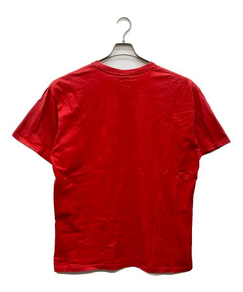 stussy（ステューシー）stussy (ステューシー) プリントTシャツ レッド サイズ:XLの古着・服飾アイテム