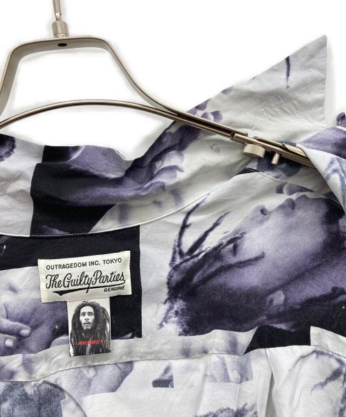 WACKO MARIA（ワコマリア）WACKO MARIA (ワコマリア) BOB MARLEY HAWAIIAN SHIRT グレー サイズ:Ｌの古着・服飾アイテム