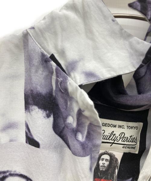 WACKO MARIA（ワコマリア）WACKO MARIA (ワコマリア) BOB MARLEY HAWAIIAN SHIRT グレー サイズ:Ｌの古着・服飾アイテム