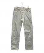 LEVI'Sリーバイス）の古着「デニムパンツ」｜アイボリー