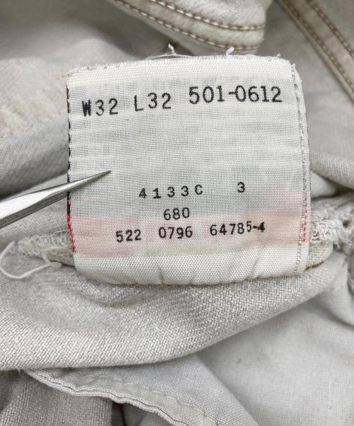LEVI'S（リーバイス）LEVI'S (リーバイス) デニムパンツ アイボリー サイズ:W32×L32の古着・服飾アイテム