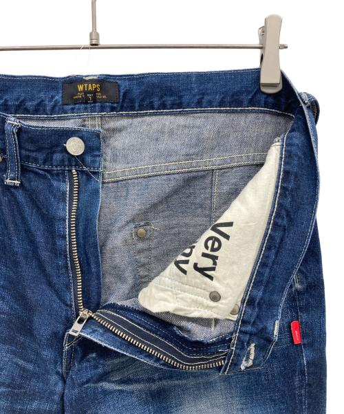 WTAPS（ダブルタップス）WTAPS (ダブルタップス) スキニーデニムパンツ インディゴ サイズ:Large 36in.-38in.の古着・服飾アイテム