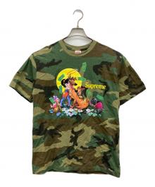 SUPREME（シュプリーム）の古着「ALL DOGS GOTO HEAVEN TEE」｜カーキ