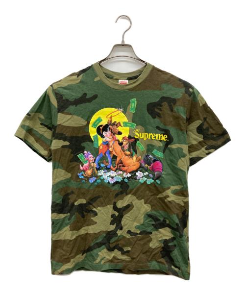 SUPREME（シュプリーム）Supreme (シュプリーム) ALL DOGS GOTO HEAVEN TEE カーキ サイズ:Ｍの古着・服飾アイテム