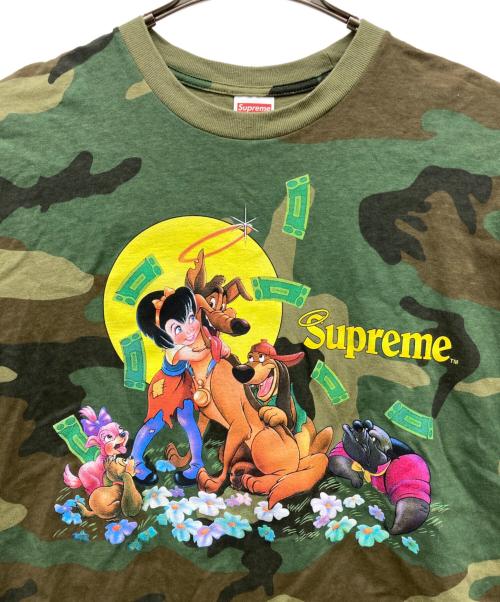 SUPREME（シュプリーム）Supreme (シュプリーム) ALL DOGS GOTO HEAVEN TEE カーキ サイズ:Ｍの古着・服飾アイテム