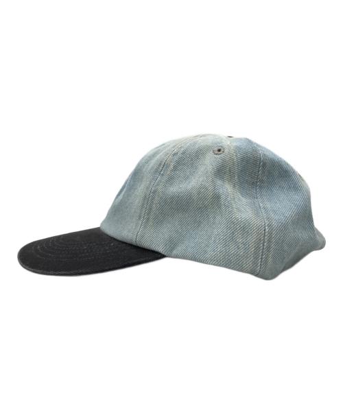 SUPREME（シュプリーム）Supreme (シュプリーム) Pigment Coated 2-Tone S Logo 6-Panel インディゴ サイズ:ONE SIZE(58cm)の古着・服飾アイテム