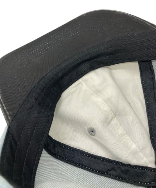 SUPREME（シュプリーム）Supreme (シュプリーム) Pigment Coated 2-Tone S Logo 6-Panel インディゴ サイズ:ONE SIZE(58cm)の古着・服飾アイテム