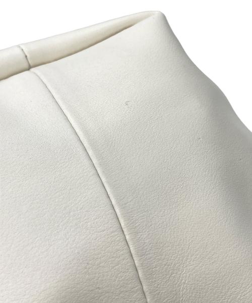 BOTTEGA VENETA（ボッテガベネタ）BOTTEGA VENETA (ボッテガベネタ) ハンドバッグ ダブルノット ホワイトの古着・服飾アイテム