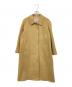 Burberry's（バーバリーズ）の古着「ウールステンカラーコート」｜ブラウン