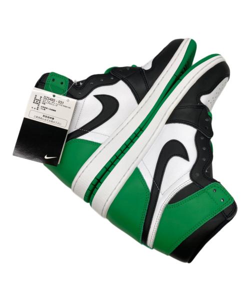 NIKE（ナイキ）NIKE (ナイキ) AIR JORDAN 1 Retro High OG ホワイト×グリーン サイズ:US8.5の古着・服飾アイテム
