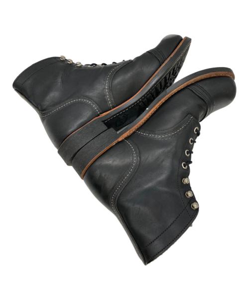 RED WING（レッドウィング）RED WING (レッドウィング) ワークブーツ Iron Ranger ブラック サイズ:USA8 Dの古着・服飾アイテム