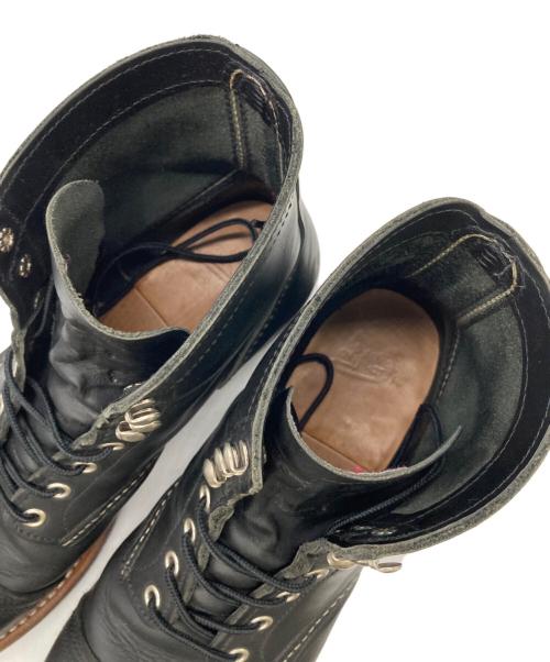 RED WING（レッドウィング）RED WING (レッドウィング) ワークブーツ Iron Ranger ブラック サイズ:USA8 Dの古着・服飾アイテム