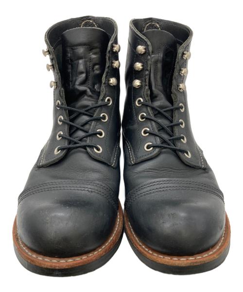 RED WING（レッドウィング）RED WING (レッドウィング) ワークブーツ Iron Ranger ブラック サイズ:USA8 Dの古着・服飾アイテム