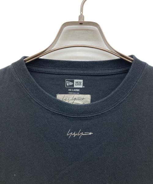 Yohji Yamamoto pour homme（ヨウジヤマモト プールオム）Yohji Yamamoto pour homme (ヨウジヤマモト プールオム) New Era (ニューエラ) MINI LOGO L/S COTTON TEE ブラック サイズ:XX LARGEの古着・服飾アイテム