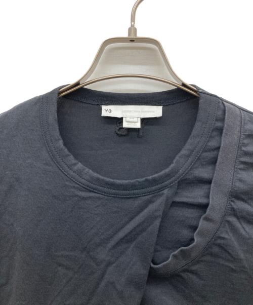 Y-3（ワイスリー）Y-3 (ワイスリー) M CH2 LAYERED SS TEE ブラック サイズ:Mの古着・服飾アイテム