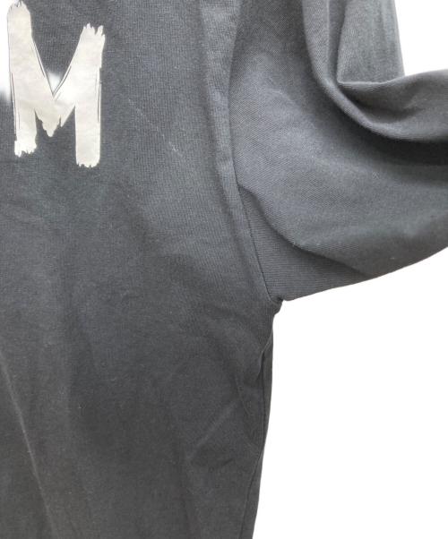 MSGM（エムエスジーエム）MSGM (エムエスジーエム) フロントロゴロンT ブラック サイズ:Sの古着・服飾アイテム