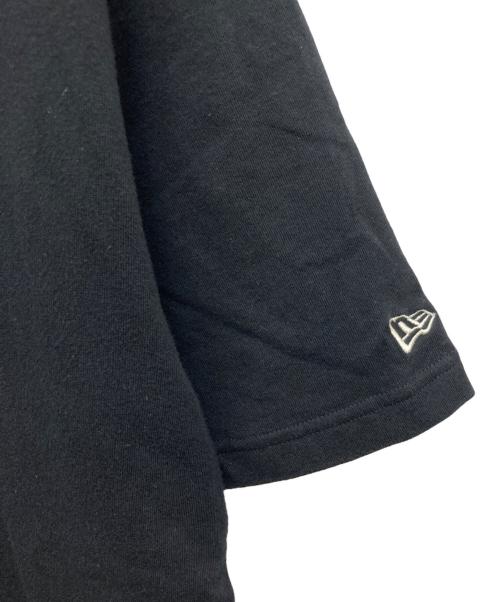 Yohji Yamamoto pour homme（ヨウジヤマモト プールオム）Yohji Yamamoto pour homme (ヨウジヤマモト プールオム) New Era (ニューエラ) フロントロゴ刺繍Tシャツ ブラック サイズ:XX LARGEの古着・服飾アイテム