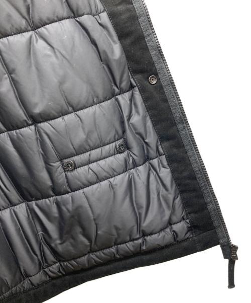 STONE ISLAND（ストーンアイランド）STONE ISLAND (ストーンアイランド) shadow project vest PRIMALOFT ブラック サイズ:XLの古着・服飾アイテム