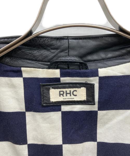 RHC Ron Herman（アールエイチシー ロンハーマン）RHC Ron Herman (アールエイチシー ロンハーマン) シングルライダースジャケット ブラック サイズ:Mの古着・服飾アイテム