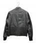 RHC Ron Herman (アールエイチシー ロンハーマン) シングルライダースジャケット ブラック サイズ:M：16000円