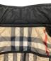 中古・古着 BURBERRY LONDON (バーバリーロンドン) フーデッドキルティングダブルジップショートジャケット ブラック サイズ:38：20000円