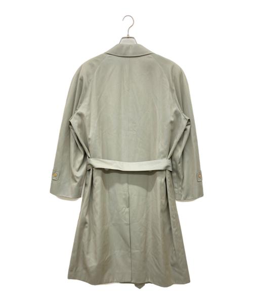 GIVENCHY（ジバンシィ）GIVENCHY (ジバンシィ) 90ｓ ステンカラーコート グレー サイズ:Mの古着・服飾アイテム