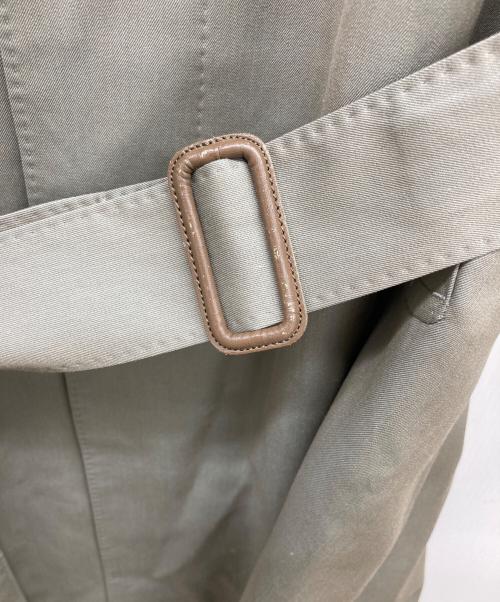 GIVENCHY（ジバンシィ）GIVENCHY (ジバンシィ) 90ｓ ステンカラーコート グレー サイズ:Mの古着・服飾アイテム