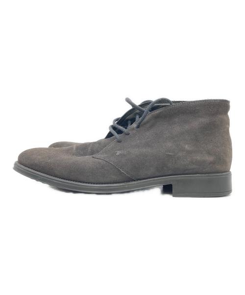TOD'S（トッズ）TOD'S (トッズ) チャッカーブーツ ブラック サイズ:7の古着・服飾アイテム