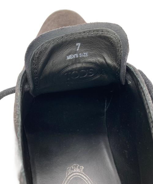 TOD'S（トッズ）TOD'S (トッズ) チャッカーブーツ ブラック サイズ:7の古着・服飾アイテム