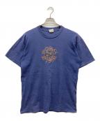 PORN STARポルノスター）の古着「90s プリントTシャツ」｜ネイビー