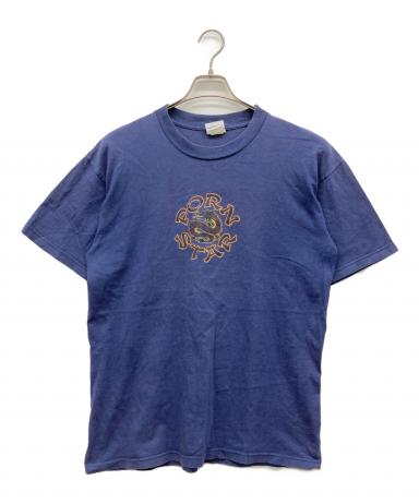 【90s】アメリカ製 Porn Star ポーンスター 半袖Tシャツ ネイビー 中古・古着通販】porn star (ポルノスター) 90s プリントTシャツ