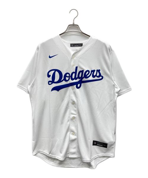 NIKE（ナイキ）NIKE (ナイキ) レプリカユニフォーム Los Angeles Dodgers ホワイト サイズ:Lの古着・服飾アイテム