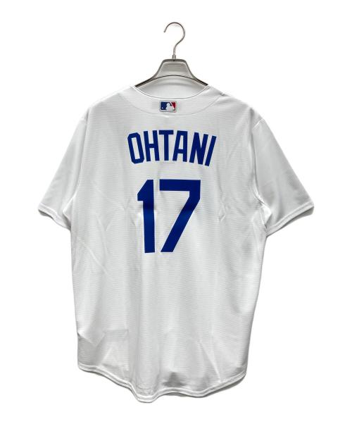 NIKE（ナイキ）NIKE (ナイキ) レプリカユニフォーム Los Angeles Dodgers ホワイト サイズ:Lの古着・服飾アイテム