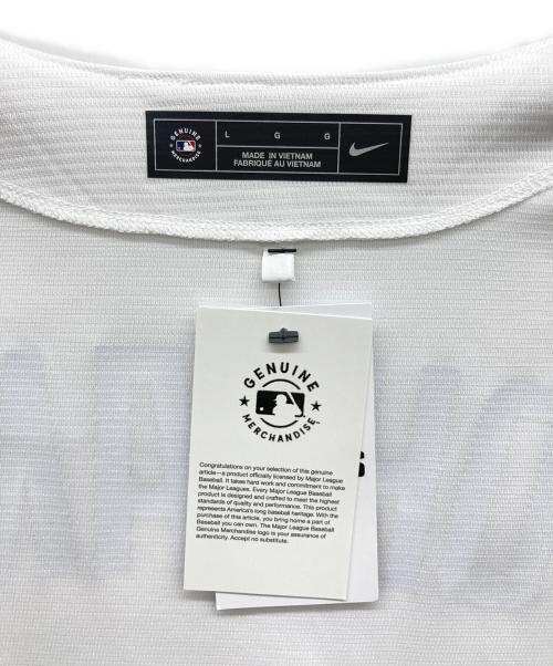 NIKE（ナイキ）NIKE (ナイキ) レプリカユニフォーム Los Angeles Dodgers ホワイト サイズ:Lの古着・服飾アイテム