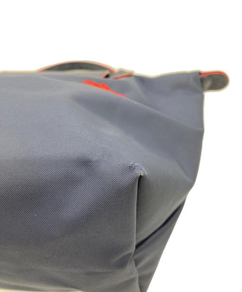 LONGCHAMP（ロンシャン）LONGCHAMP (ロンシャン) ハンドバッグ ネイビーの古着・服飾アイテム