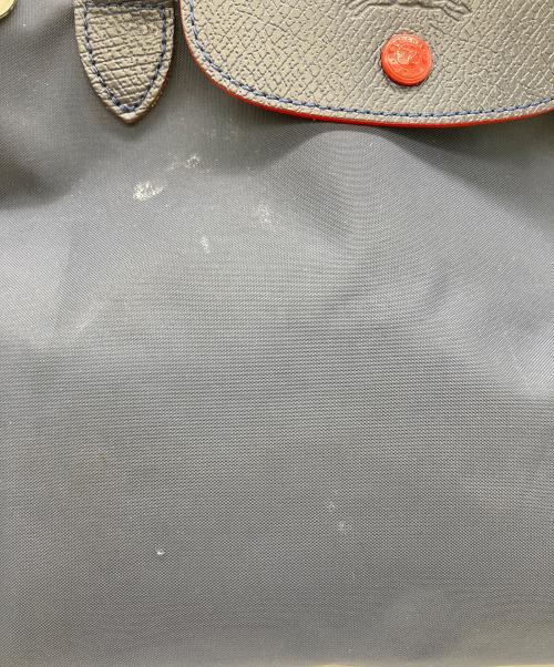 LONGCHAMP（ロンシャン）LONGCHAMP (ロンシャン) ハンドバッグ ネイビーの古着・服飾アイテム