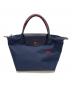 LONGCHAMP（ロンシャン）の古着「ハンドバッグ」｜ネイビー