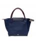LONGCHAMP (ロンシャン) ハンドバッグ ネイビー：6000円