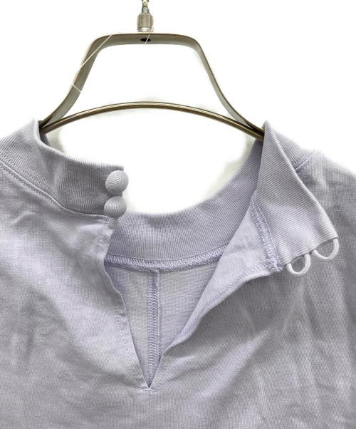 Mame Kurogouchi（マメクロゴウチ）mame kurogouchi (マメクロゴウチ) Cotton Jersey Top ラベンダー サイズ:1の古着・服飾アイテム