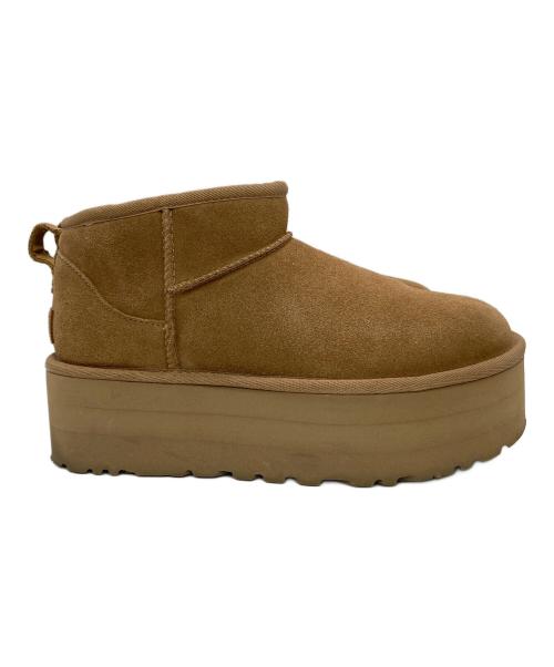 UGG（アグ）UGG (アグ) W CLASSIC ULTRA MINI PLATFORM ブラウン サイズ:US7の古着・服飾アイテム