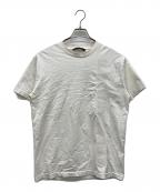 LOUIS VUITTONルイ ヴィトン）の古着「ロゴエンボスTシャツ」｜ホワイト