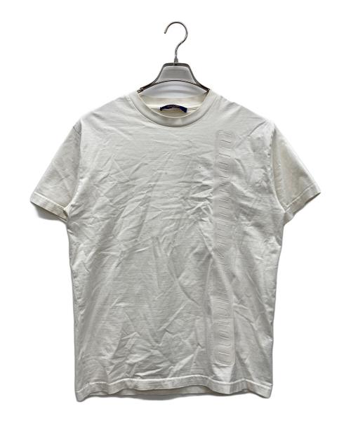 LOUIS VUITTON（ルイ ヴィトン）LOUIS VUITTON (ルイ ヴィトン) ロゴエンボスTシャツ ホワイト サイズ:Ｍの古着・服飾アイテム