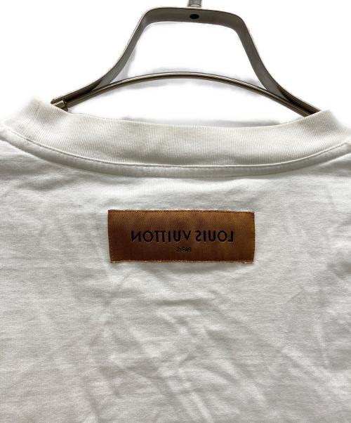 LOUIS VUITTON（ルイ ヴィトン）LOUIS VUITTON (ルイ ヴィトン) ロゴエンボスTシャツ ホワイト サイズ:Ｍの古着・服飾アイテム