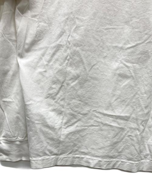 STONE ISLAND（ストーンアイランド）STONE ISLAND (ストーンアイランド) ロゴパッチクルーネックカットソー ホワイト サイズ:XLの古着・服飾アイテム
